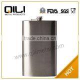 Jumbo 64 Oz Stainless Steel Flask Silver