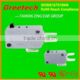 Quick Connect Terminal 16A Micro Momentary Push Button Switch 125V (UL/CUL/ENEC/RoHS/Reach Approval)