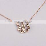 Dubai Jewellry Butterfly Necklace Girl's Silver Sterling Necklace Fashion Jewelry thumbnail-5