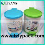 Heat Transfer Film for Plastic, Pedal Bins, Cute Character, Transfer Printing