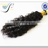 Wholesale deep wave brazilian hair hand tied weft 100% human hair indian remy hair hand tied weft