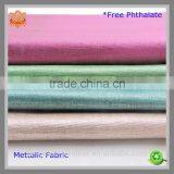 Mettalic Linen Fabric With Embossing