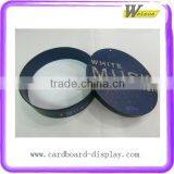 Delicious Chocolate Round Paper Box Packaging , Paper Box Gift Box Packaging Box With Silk Handle thumbnail-3