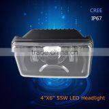 New Arrival With High Quality IP67 45W 4"X6" Led Auto Headlight thumbnail-1