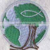 Racquet and Bottle 100% Custom Embroidery Badge Iron on Clothes thumbnail-4