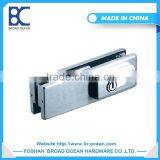 New Products in China Glass Door Patch Fitting Bottom Clamp With Lock (DL-055)