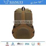 Vintage Men's Military Canvas Leather Travel Backpack Hiking Rucksack School Bag New Design in 2016 thumbnail-2