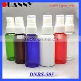 WHOLESALE 50 ML SPRAY BOTTLE, EMPTY 50 ML PET BOTTLE SPRAY TOP
