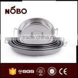 Cake Plate With Handles,stainless Steel Snacks Serving Tray thumbnail-5