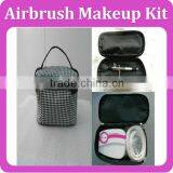 Airbrush Makeup Kit With Portable Bag:1pc Airbrush+1pc Air Compressor+1pc Power Outlet+ 1pc Cosmetic Bag thumbnail-1