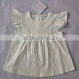 Personalized Kids Girls t Shirt Wholesale Ruffle Sleeves Cut t Shirt Kids thumbnail-5