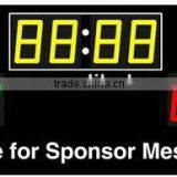 hot selling electronic led portable basketball scoreboard for sale with shock clock