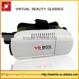 Promotion VR case 2 for smartphone virtual reality glasses headset 3D vedio movie vr 3d box