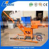 WANTE BRAND WT2-40 Manual Clay Interlocking Brick Making Machine With Low Price thumbnail-4
