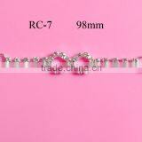 Stock Hot Selling Crystal Rhinestone Connector for Headband/hairwear(RC-7) thumbnail-1