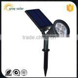 China Manufacturer Waterproof 180 Angle Adjustable Led Solar Garden Spotlight