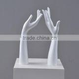 Elegant White Fiberglass Mannequin Hand for Jewelry Display thumbnail-3