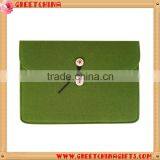Best Seeling Custom Logo Felt Laptop Sleeve Bag With Button Closure for 11" 13" 15" Notebook thumbnail-6