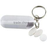Plastic Pill Box With Key Chain thumbnail-1