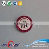 Programable 3M Adhesive Silk Screen Printed NFC Tag