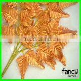 Beautiful 3 Heads 7 Branches Artificial Leaves for Sale thumbnail-4