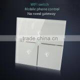 LANBON Wifi Smart Switch for Smart Home, Both Android and IOS Control