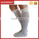 Women Knee High Boot Socks Knee High Grace and Lace Dainty Boot Socks With Button And Lace thumbnail-6