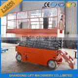 12m Self-Propelled CE Hydraulic Electric Aerial Lift Scaffolding thumbnail-3