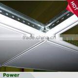 Baffle Ceiling Suspended Ceiling Grid Hanging Wire White Flat Ceiling t Grid Exposed Stereo Ceiling t Grid