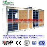 Hydroponics Animal Fodder Machine is full automatic wheat, barley, alfalfa