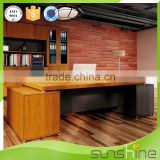 Sunshine Hotsale E2 Furniture Plain MDF Board Raw MDF Sheet Boss Room Office Executive Desk