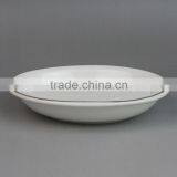 4pcs Ceramic White Ceramic Bathroom Accessories Set thumbnail-5