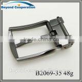 35mm Brush Gun Metal Nickel-free Whole Brushed Clip-clasp Belt Buckle thumbnail-4