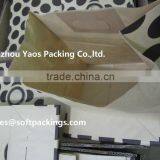 Popular and Durable Patched Handle Die Cut Kraft Paper Take Away Food Bag, Fancy Design Paper Bag, Printed Kraft Paper Bag thumbnail-1