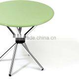 Round plastic panel corner table Living room tea table