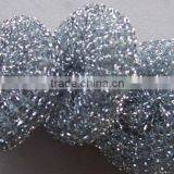 Novelty Households Bowl Brush Pot Dish Washing Stainless Steel Decontamination Ball Cleaning Brush Best Quality and Price thumbnail-4