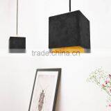 10.7-11 Noble Gold and Raw Concrete to a Timeless Product Concrete Pendant Light Handcrafted Dark Supplier's Choice