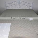 Solid Embroidery Quilt Bedspread