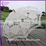 2015 High Quality Handmade Customized Bridal Lace Umbrella Wedding Lace Parasol