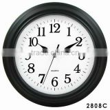 Plastic Wall Clock, with Custom Made Clock Dial for Promotion