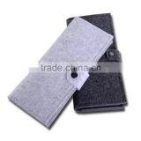 100% Wool Felt Wallet Bag Coin Purse Pouch With Card Holder thumbnail-5