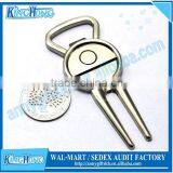 Hot Sale Zinc Alloy Bottle Opener Design Golf Divot Tool thumbnail-6