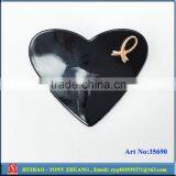 Heart Shaped Metal Shoe Clips for High Heel 35690 thumbnail-1