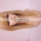 100% Brazilian Human Remy Hair Full Lace Wigs With Skin Net Baby Hair thumbnail-1