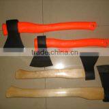 Russia Axe With Fiberglass Handle, Forged Carbon Steel Head, Heat Treatment HRC 47-55
