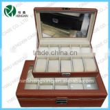 watch display boxes/cases, leather watch display box