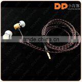 Gadgets 2016 Active Noise Cancelling Wooden Earbuds Wood Headphones for Apple Mobile Phone thumbnail-3