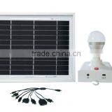 Solar Light With E27 Led Bulb and Solar Led Lighting System Charged by Sunlight Solar Led Lamp