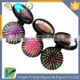 1 Pcs Portable Folding Airbag Massage Comb Mini Round Massage Folding Comb With Mirror New Girls Travel Hair Brush