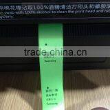 High quality fluorescent ribbon for printer ribbon, and printed labels